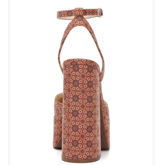 Jessica Simpson Retro vibes platforms-8.5 - Picture 3 of 8